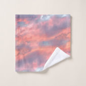 夢のような美しい夕焼けの雲 バスタオルセット (ウォッシュタオル)