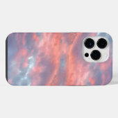 夢のような美しい夕焼けの雲 iPhoneケース (裏面横)