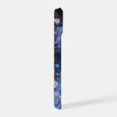 夢のような花のポートレートiPhoneケース iPhone 15ケース (右側面)
