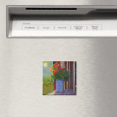 夢のような花の花瓶 マグネット (インサイチュ (食洗機))