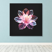 夢のような花 キャンバスプリント (インサイチュ (ウッドフロア))