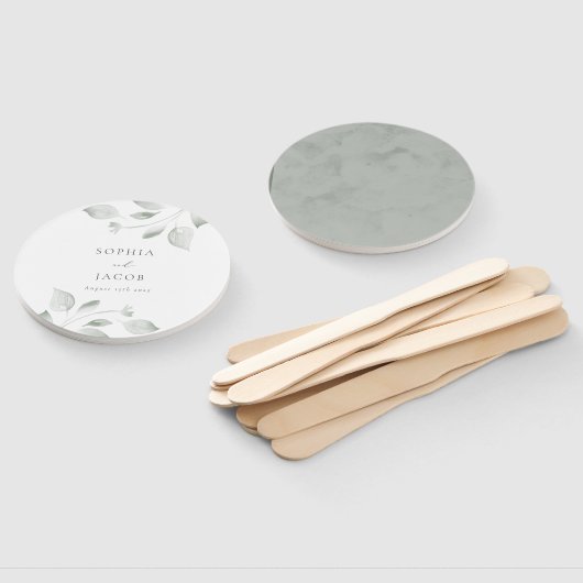 夢のような葉 ハンドファン (組立なし)