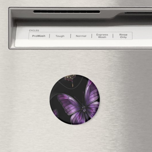 夢のような蝶のパターン マグネット (インサイチュ (食洗機))