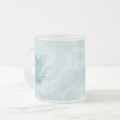 夢のような蝶 フロストグラスマグカップ (正面左)