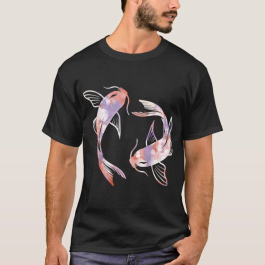 夢のような錦鯉 Tシャツ (正面)