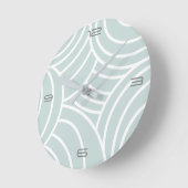 夢のような雲の青と白のアクリルの壁時計 ラウンド壁時計 (傾斜)