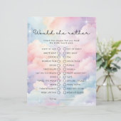 夢のような雲は、彼女はむしろブライダルシャワーゲーム (スタンド正面)