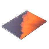 夢のような、夢のような幻想的な雲、魔法のような色 ノートブック (左側)