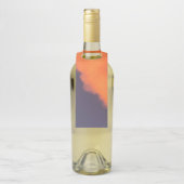 夢のような、夢のような幻想的な雲、魔法のような色 ボトルネックタグ (ボトル)