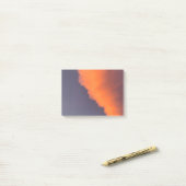 夢のような、夢のような幻想的な雲、魔法のような色 ポストイット (デスク上)