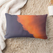 夢のような、夢のような幻想的な雲、魔法のような色 ランバークッション (ブランケット)