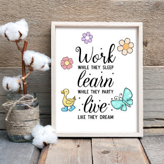 夢のように生きる ポスター