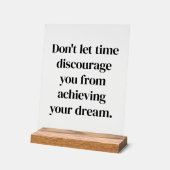 夢のアクリルの看板を実現 アクリルサイン (傾斜)