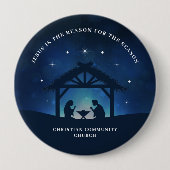 夢のイエスがシーズン出生の理由 缶バッジ (正面)