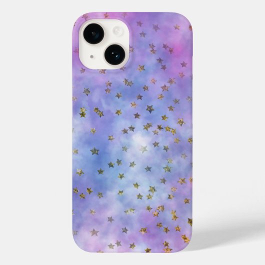 夢のインスパイア雲と星のケースとカバー Case-Mate iPhoneケース (裏面)