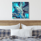 夢のカスケード1 キャンバスプリント (インサイチュ (寝室))