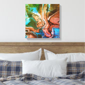 夢のカスケード2 キャンバスプリント (インサイチュ (寝室))