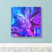 夢のカスケード3 キャンバスプリント (インサイチュ (ウッドフロア))