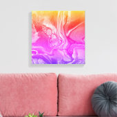 夢のカスケード4 キャンバスプリント (インサイチュ (リビング))