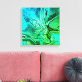 夢のカスケード5 キャンバスプリント (インサイチュ (リビング))