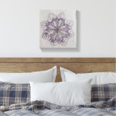 夢のカスケード キャンバスプリント (インサイチュ (寝室))