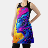 夢のカラフル抽象芸術 エプロン (インサイチュ)