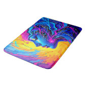 夢のカラフル抽象芸術 バスマット (アングル)