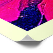 夢のカラフル抽象芸術 ポスター (角)