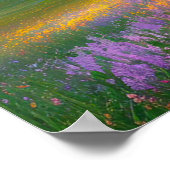 夢のカラフル谷 ポスター (角)