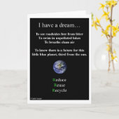 夢のカードを持っている カード (黄色い花)