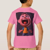 夢のキッズTシャツデザイン Tシャツ (裏面)