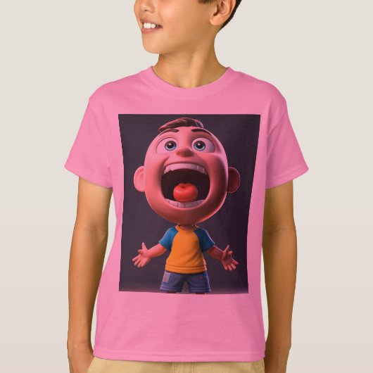 夢のキッズTシャツデザイン Tシャツ (正面)