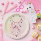 夢のキャッチャーのBohoの紙皿 ペーパープレート (パーティー)