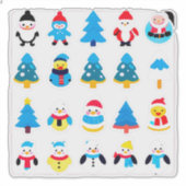 夢のクリスマス+冬の休日セット シール (正面)