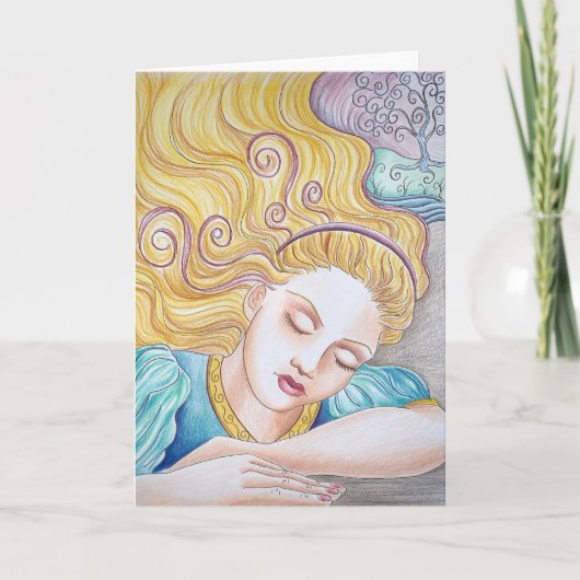 夢のグリーティングカード サンキューカード (正面)