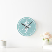 夢のシンボル ラウンド壁時計 (ホーム)