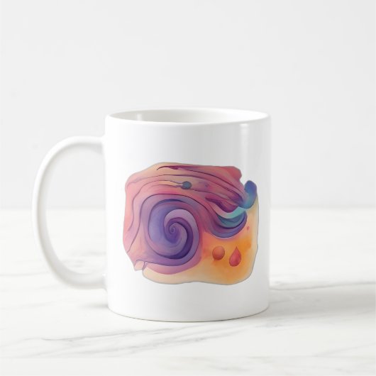 夢のスパイラル コーヒーマグカップ (左)