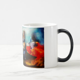 夢のダンサーの芸術のコーヒー・マグ モーフィングマグカップ