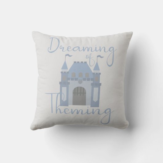 夢のテーマおもしろいテーマパークカートゥーン クッション (裏面)