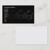 夢のデザインの名刺 名刺 (正面/裏面)