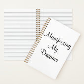 夢のノートブックを表示 ノートブック (内側)