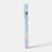 夢のパステルクラウドフォンケース iPhoneケース (左側面)