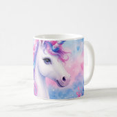 夢のパステルユニコーンマグカップ コーヒーマグカップ (正面右)