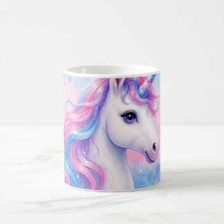 夢のパステルユニコーンマグカップ コーヒーマグカップ