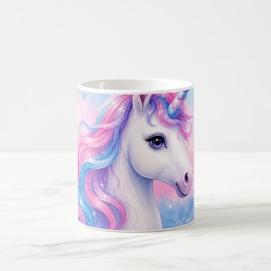 夢のパステルユニコーンマグカップ コーヒーマグカップ (中央)