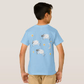 夢のヒツジ キッズTシャツ Tシャツ (裏面フル)
