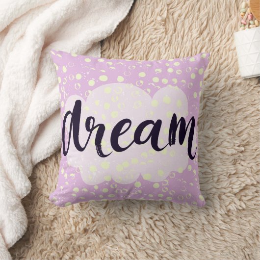 夢のピンク クッション (ブランケット)