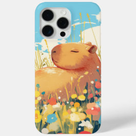 夢のフィールドのカピバラ iPhone 15 PRO MAXケース