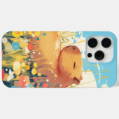 夢のフィールドのカピバラ Case-Mate iPhoneケース (裏面 (横))