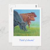 夢のフィールド ポストカード (正面/裏面)